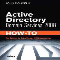 خرید و دانلود نسخه کامل کتاب Active Directory Domain Services 2008 How-To