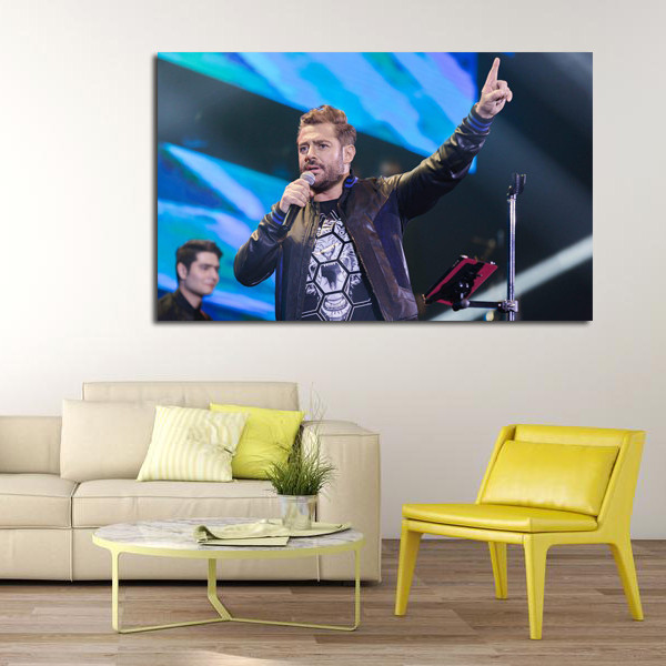 تابلو شاسی مدل محمدرضا گلزار کد 19 | دنیای قاب