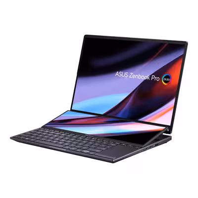 لپ تاپ 14.5 اینچی ایسوس مدل ZenBook Pro Duo 14 UX8402ZE با پردازنده Core i7 12700H رم 16 گیگابایت و حافظه 1TB SSD
