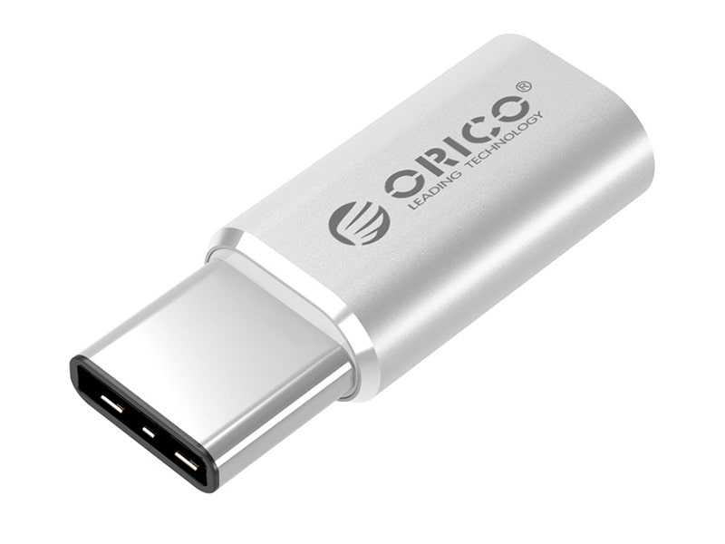 مبدل تایپ سی به میکرو یو اس بی اوریکو Orico CTM1 Aluminum Micro to Type-C USB2.0 Adapter