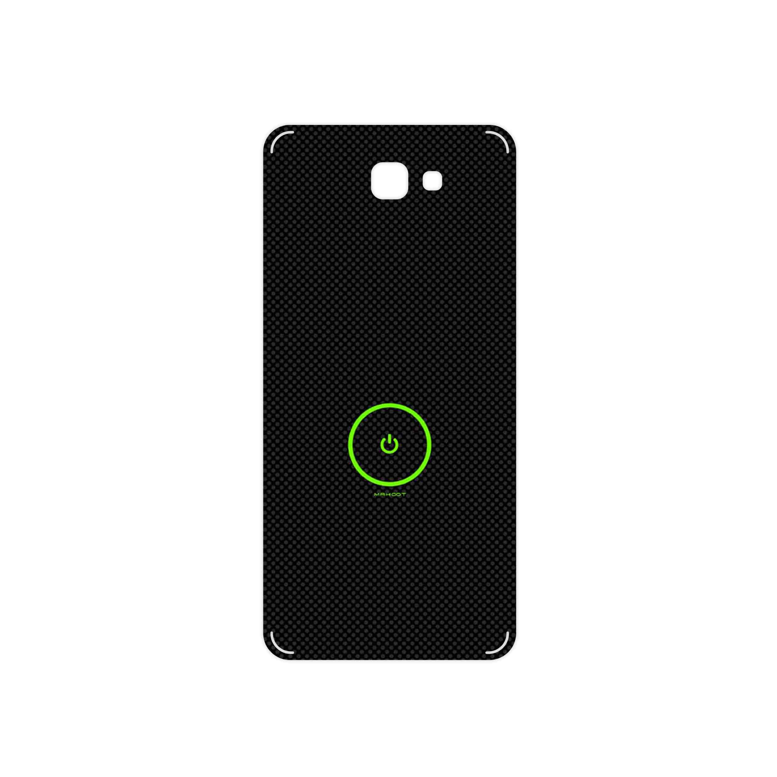 برچسب پوششی ماهوت مدل Minimal Power Button مناسب برای گوشی موبایل سامسونگ Galaxy J7 Prime