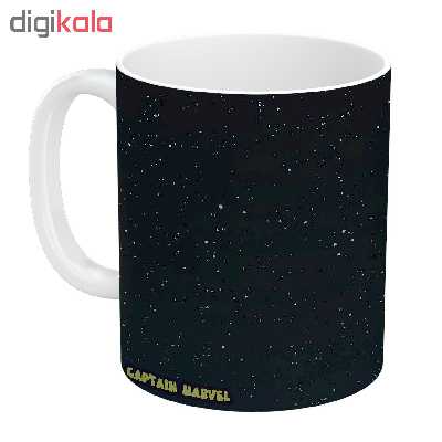 ماگ طرح کاپیتان مارول مدل NI1160