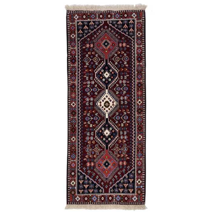  فرش دستباف کناره طول دو متر سی پرشیا کد 174244