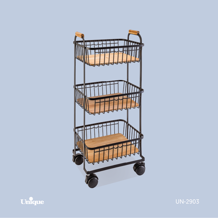 جای سیب زمینی و پیاز 3 طبقه ساده یونیک کد محصول: UN-2903