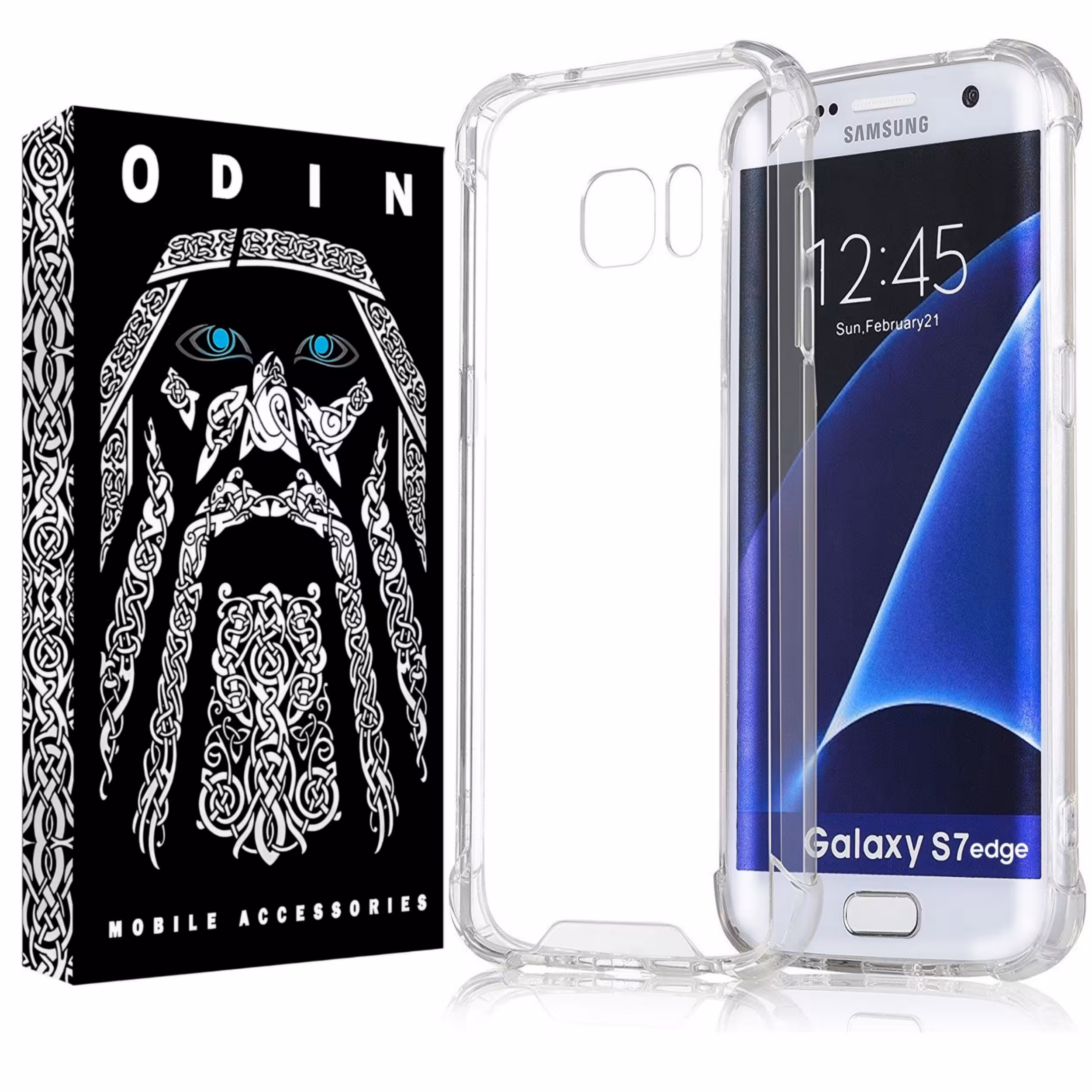 کاور اودین مدل Space مناسب برای گوشی موبایل سامسونگ Galaxy S7 Edge