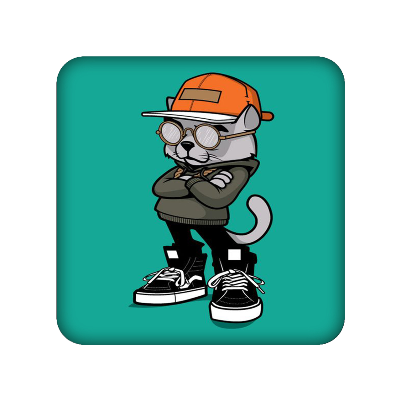 زیر لیوانی طرح کارتونی کد 1082