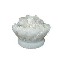 آباژور سنگ نمک مدل کاسه هلال دار ستاره ای کد 400