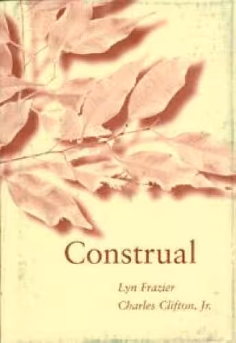 خرید و دانلود نسخه کامل کتاب Construal (Language, Speech, and Communication)