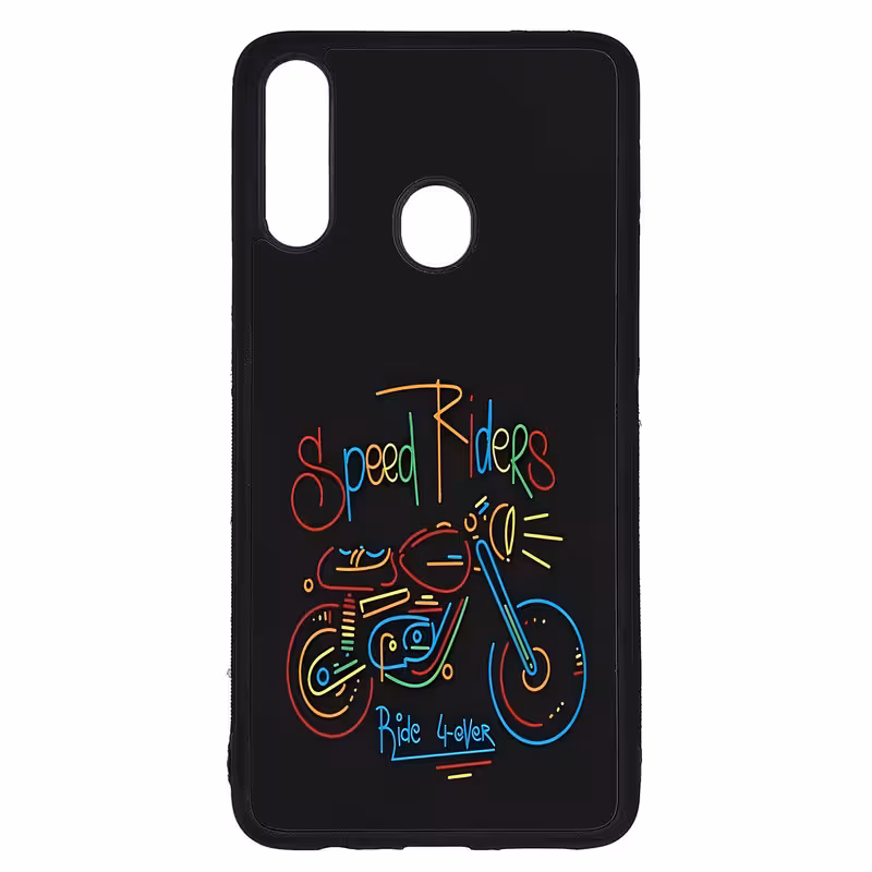 کاور طرح موتور کد G-033 مناسب برای گوشی موبایل سامسونگ Galaxy A20s | دیجی قاب دونی