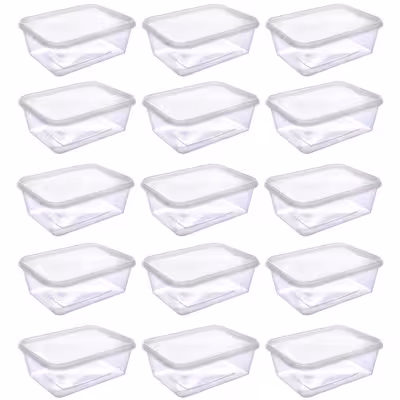 ظرف نگهدارنده مدل فریزری کد 1500CC مجموعه 15عددی