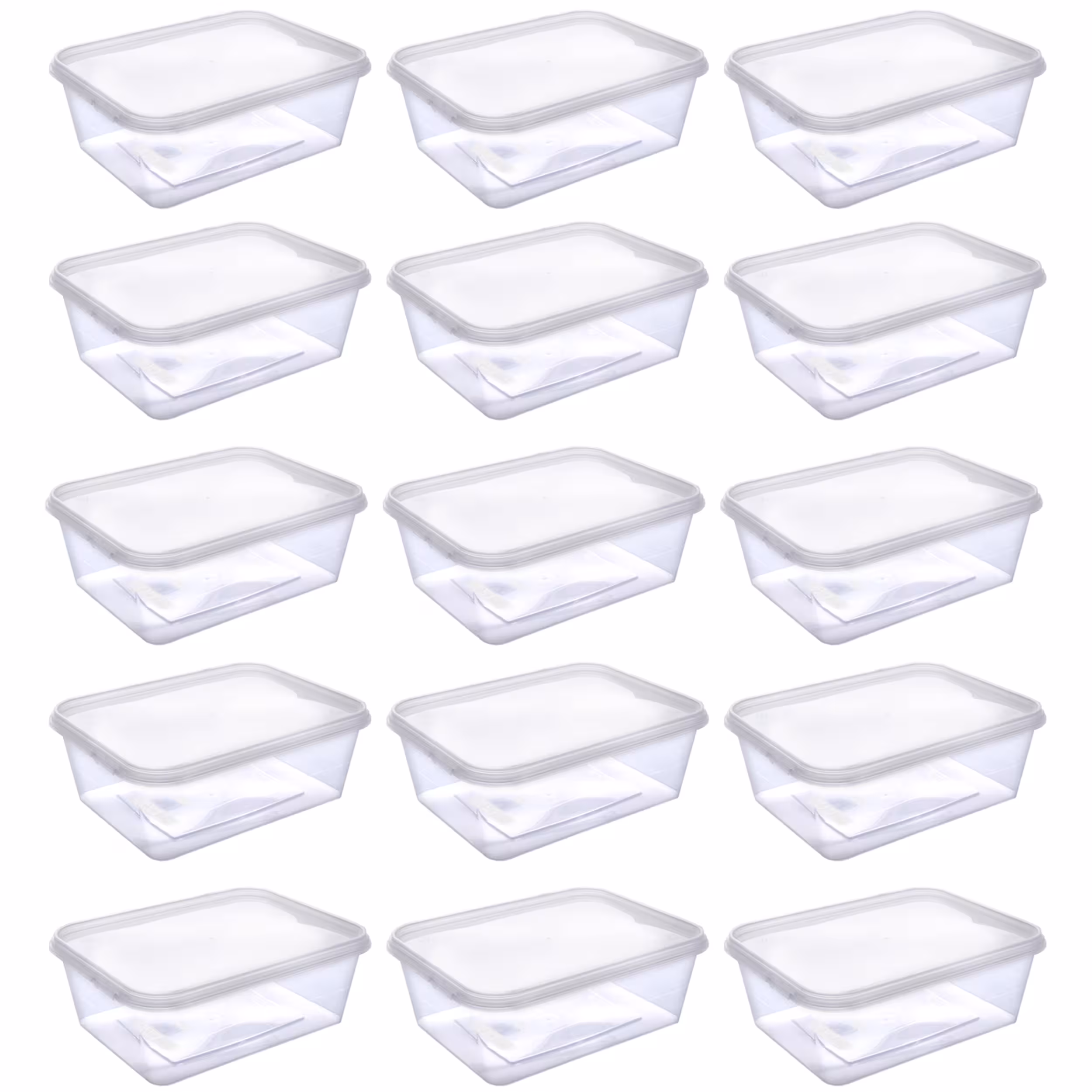 ظرف نگهدارنده مدل فریزری کد 1500CC مجموعه 15عددی