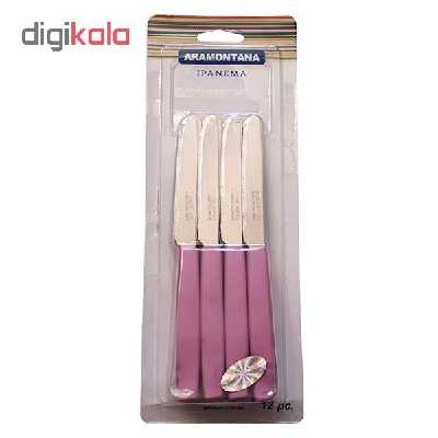 کارد میوه خوری کد 6673 بسته 12 عددی