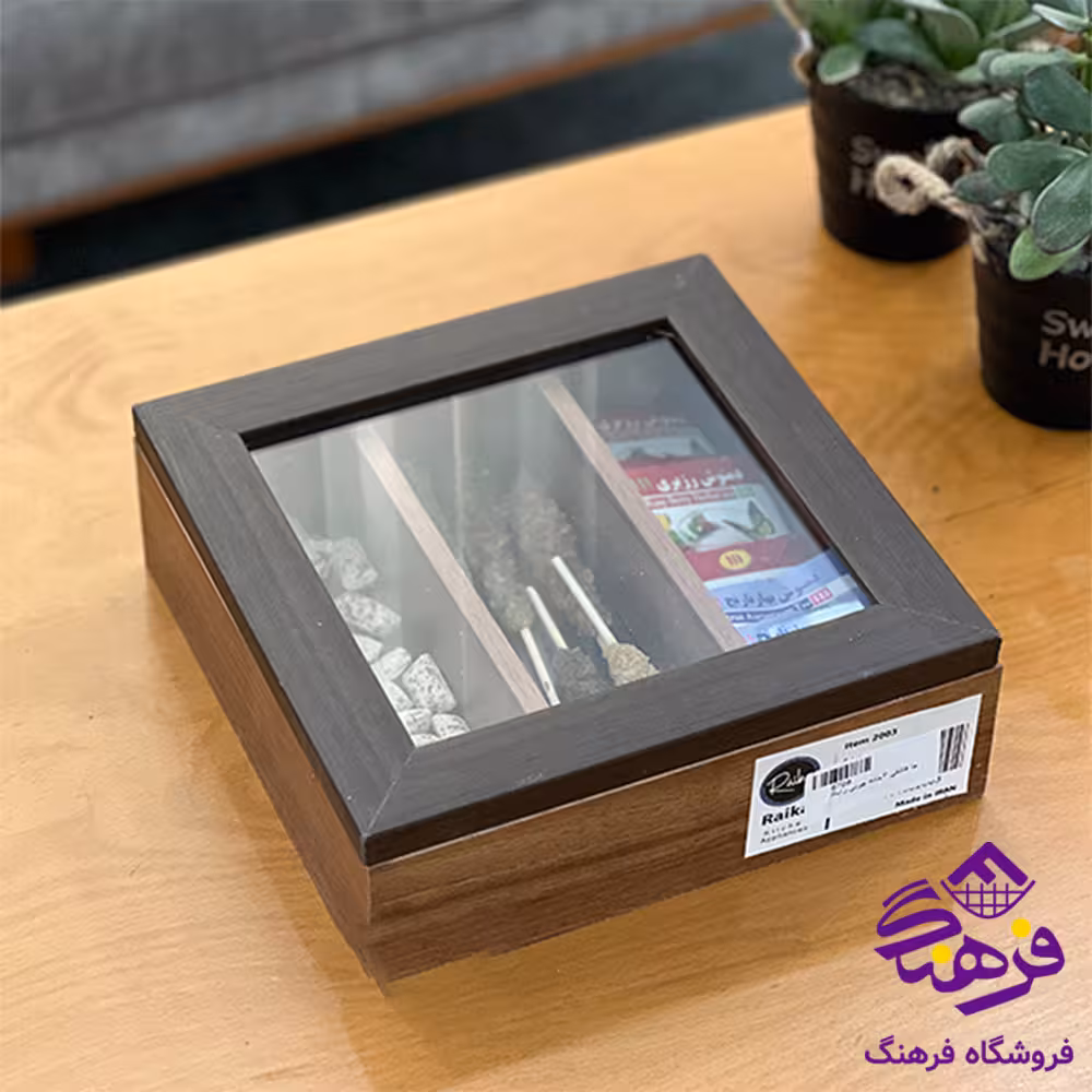جاقاشق رايکا چوبي 3خانه کبريتي