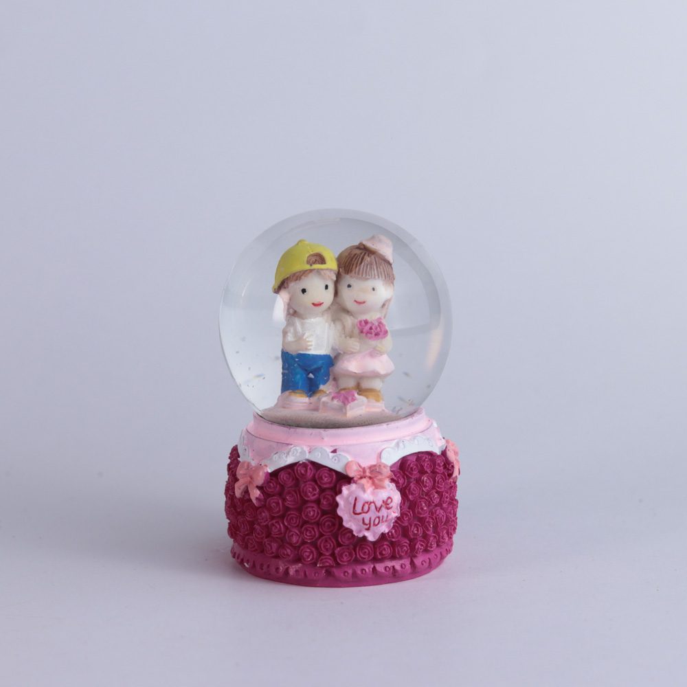 گوی چراغدار صورتی کوچک کد 1583 A