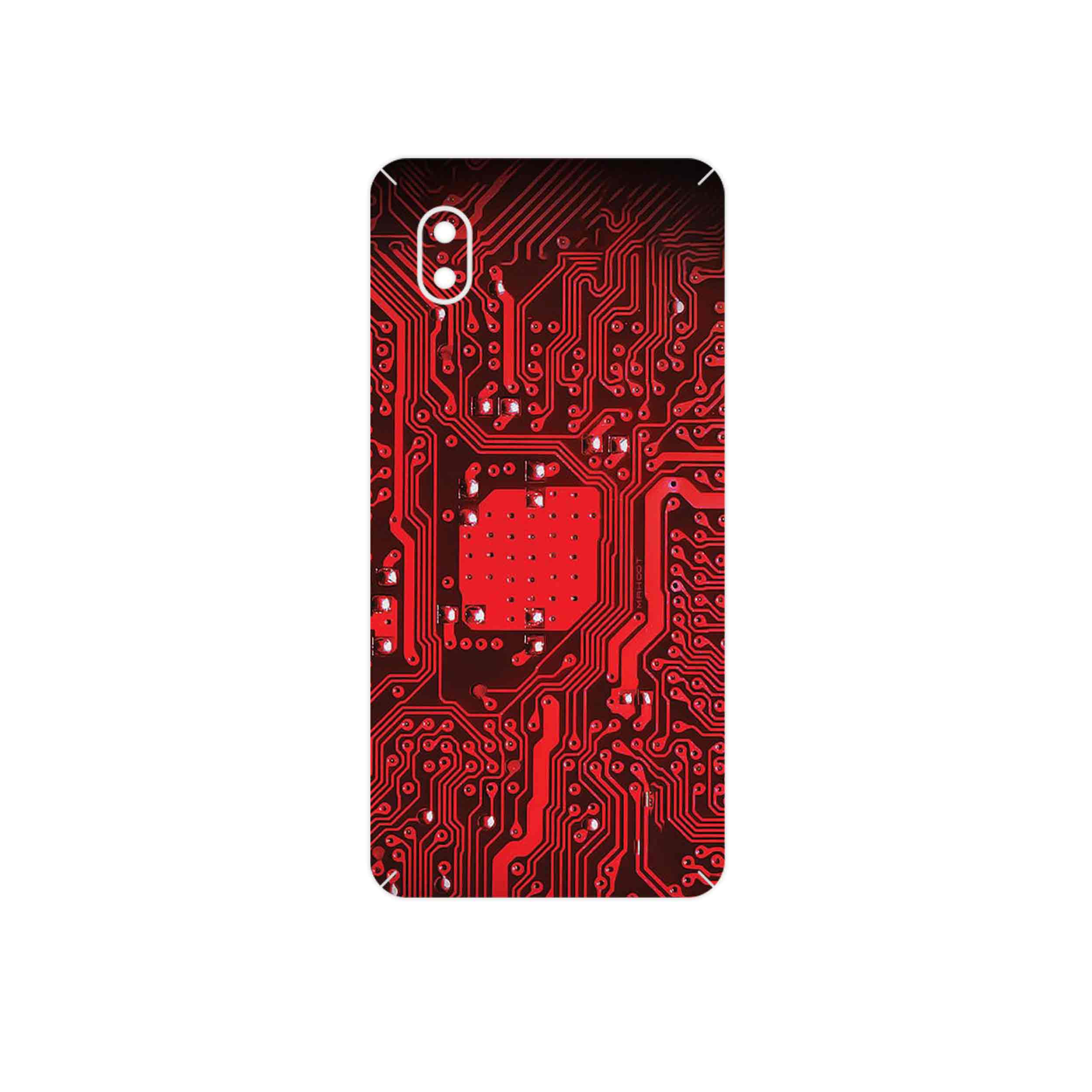 برچسب پوششی ماهوت مدل Red_Printed_Circuit_Board مناسب برای گوشی موبایل سامسونگ Galaxy A01 Core