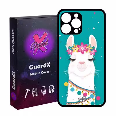 کاور گارد ایکس طرح Llama مدل Glass10017 مناسب برای گوشی موبایل اپل iPhone 13 Pro Max