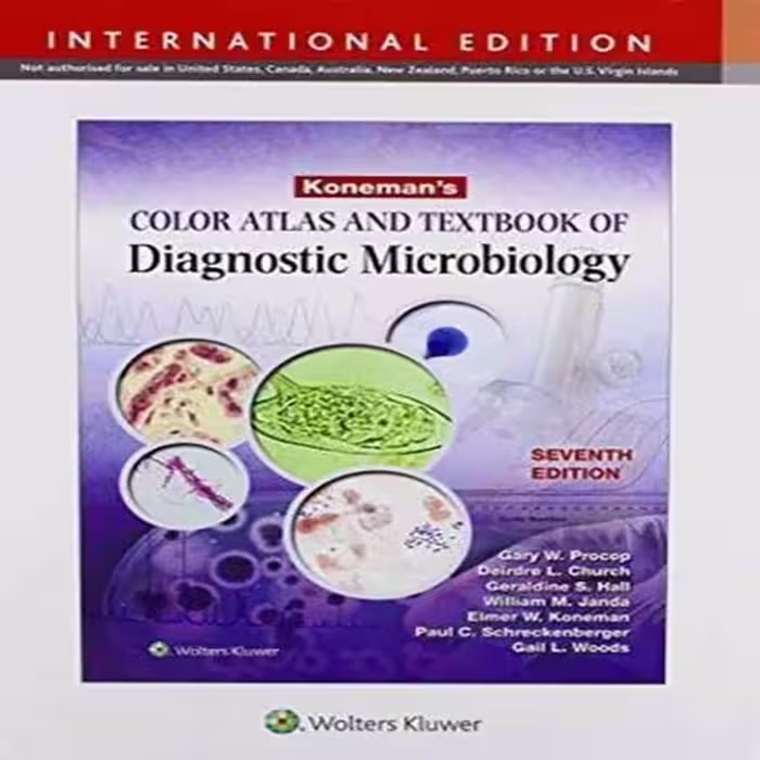 کتاب Konemans Color Atlas and Textbook of Diagnostic Microbiology اثر جمعی از نویسندگان انتشارات لیپین کات