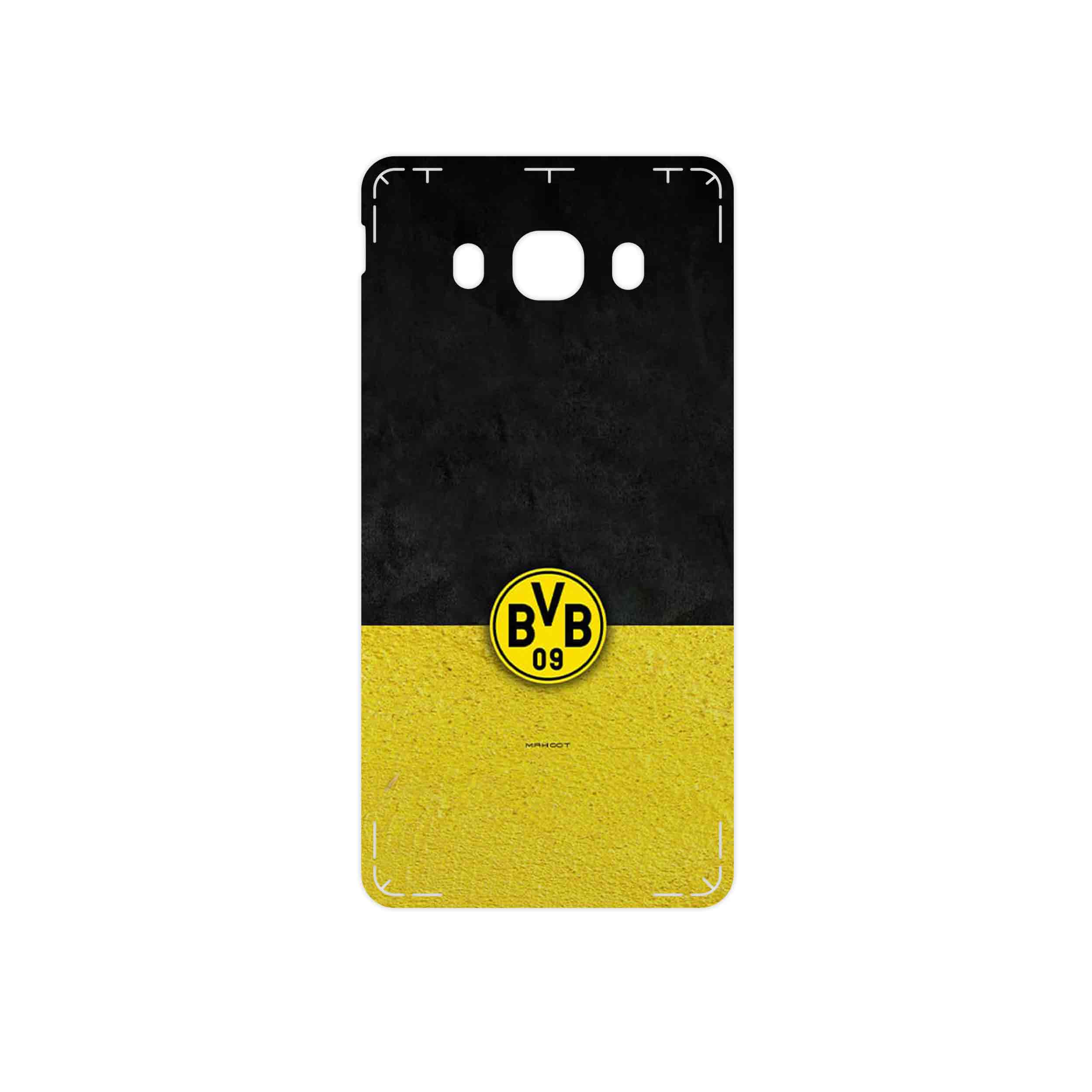برچسب پوششی ماهوت مدل Borussia Dortmund FC مناسب برای گوشی موبایل سامسونگ Galaxy J5 2016