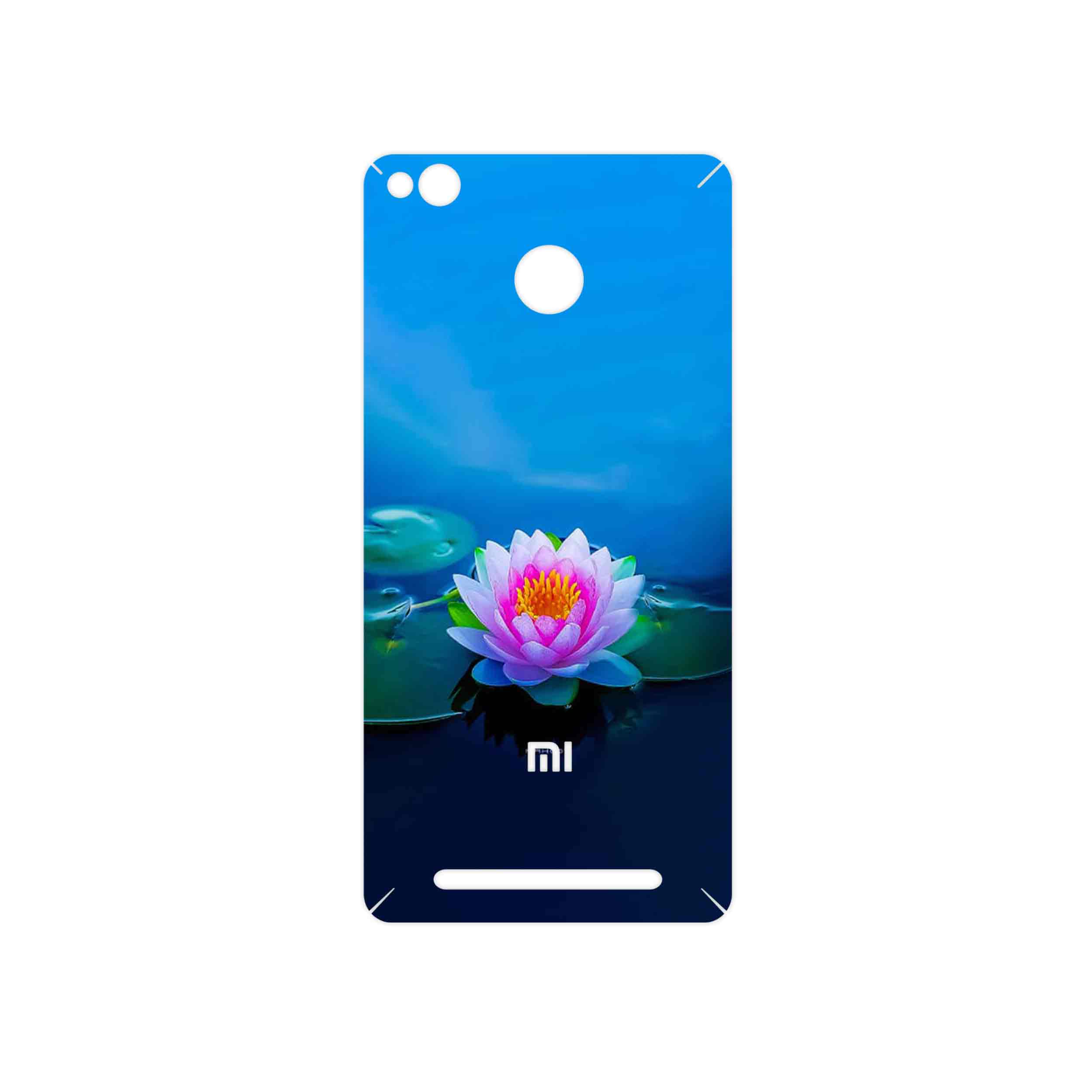برچسب پوششی ماهوت مدل Lotus مناسب برای گوشی موبایل شیائومی Redmi 3 Pro