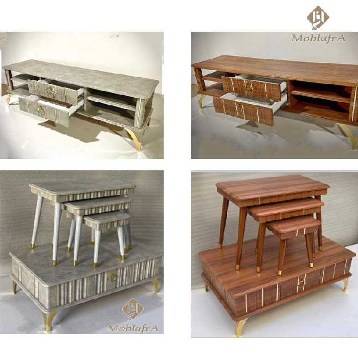 میز جلو مبلی و میز تلویزیون گلادیس