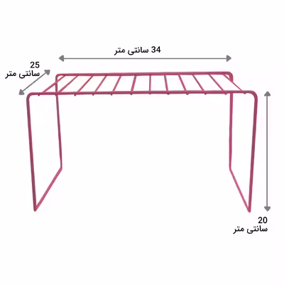 نظم دهنده کابینت مدل P02 بسته 6 عددی 