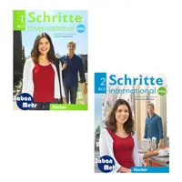 کتاب Schritte international اثر جمعی از نویسندگان انتشارات زبان مهر جلد 1 و 2