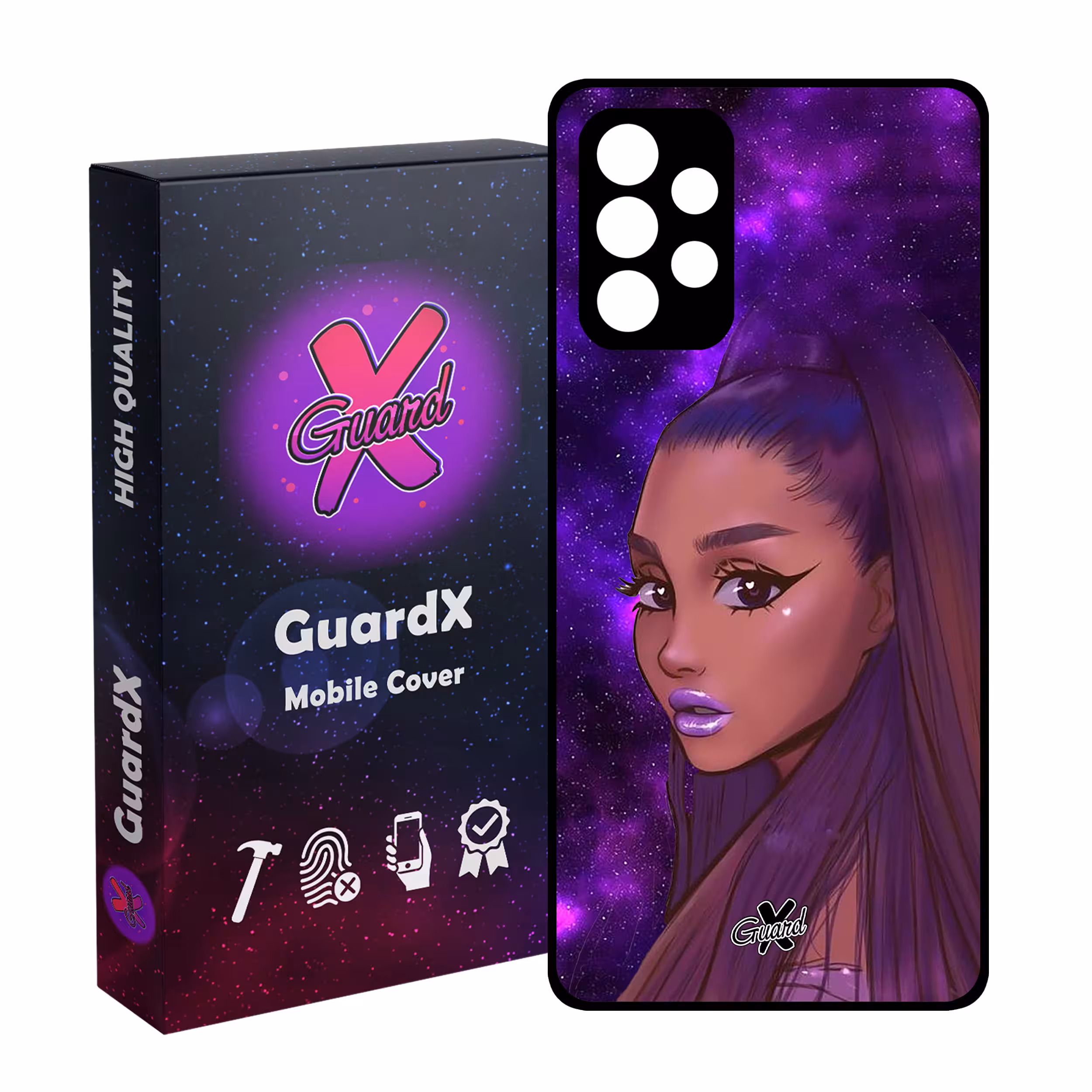 کاور گارد ایکس طرح Ariana مدل Glass10265 مناسب برای گوشی موبایل سامسونگ Galaxy A32 4G