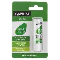 گابرینی بالم لب مرطوب کننده آلوئه ورا SPF20