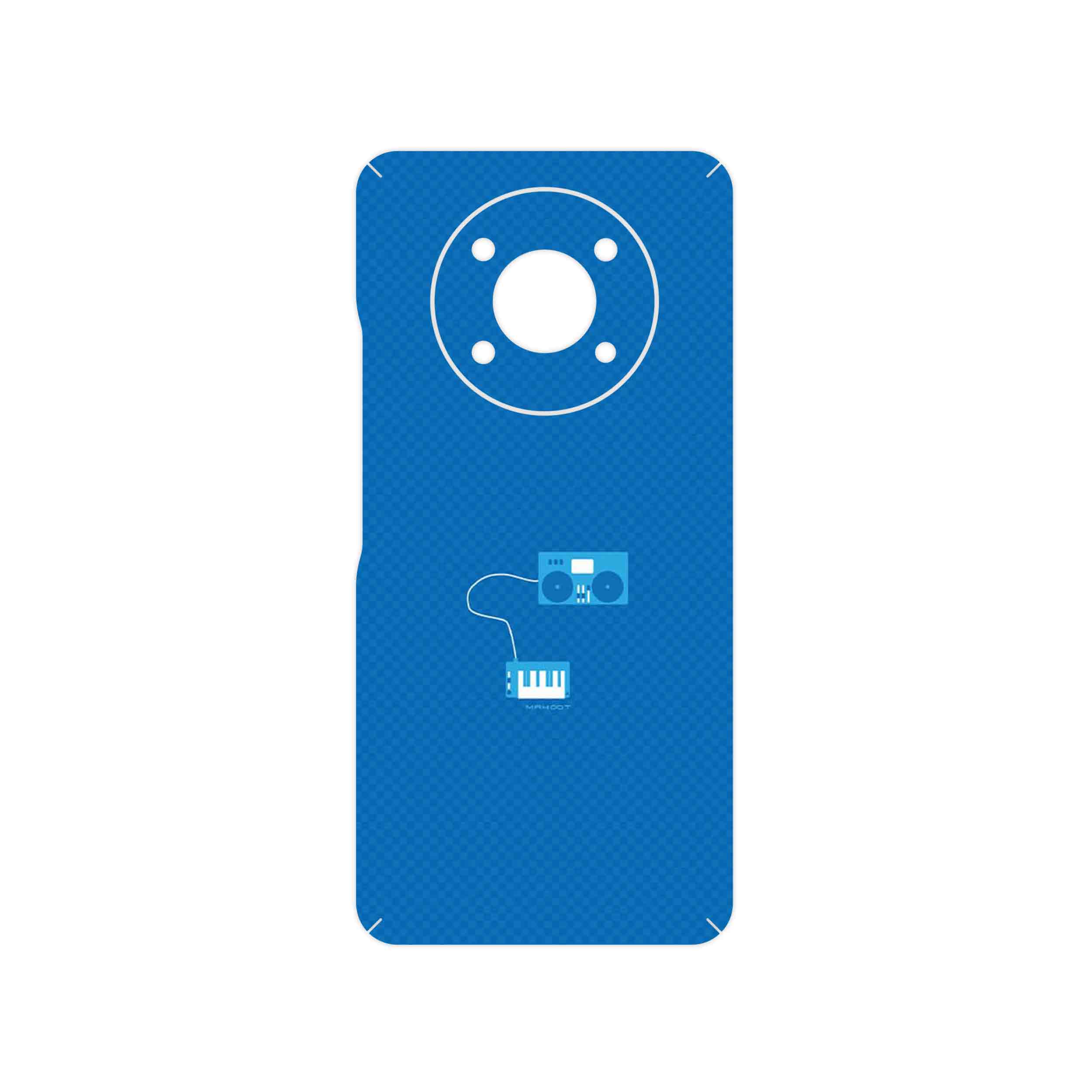 برچسب پوششی ماهوت مدل Minimal DJ Icon مناسب برای گوشی موبایل آنر X9 5G