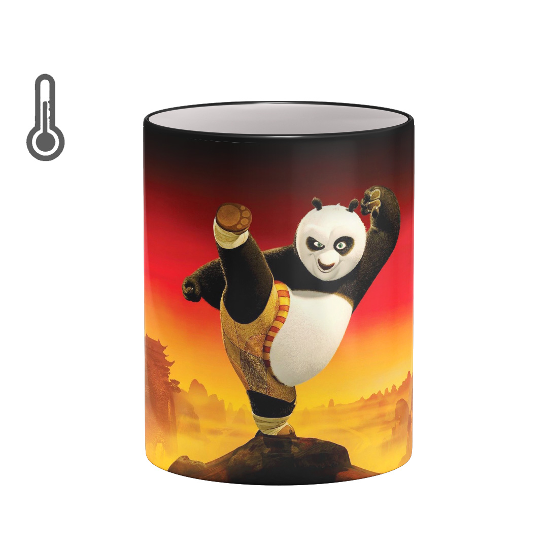 ماگ حرارتی بیگ ماگ مدل پاندای کونگ فو کار کد 2515