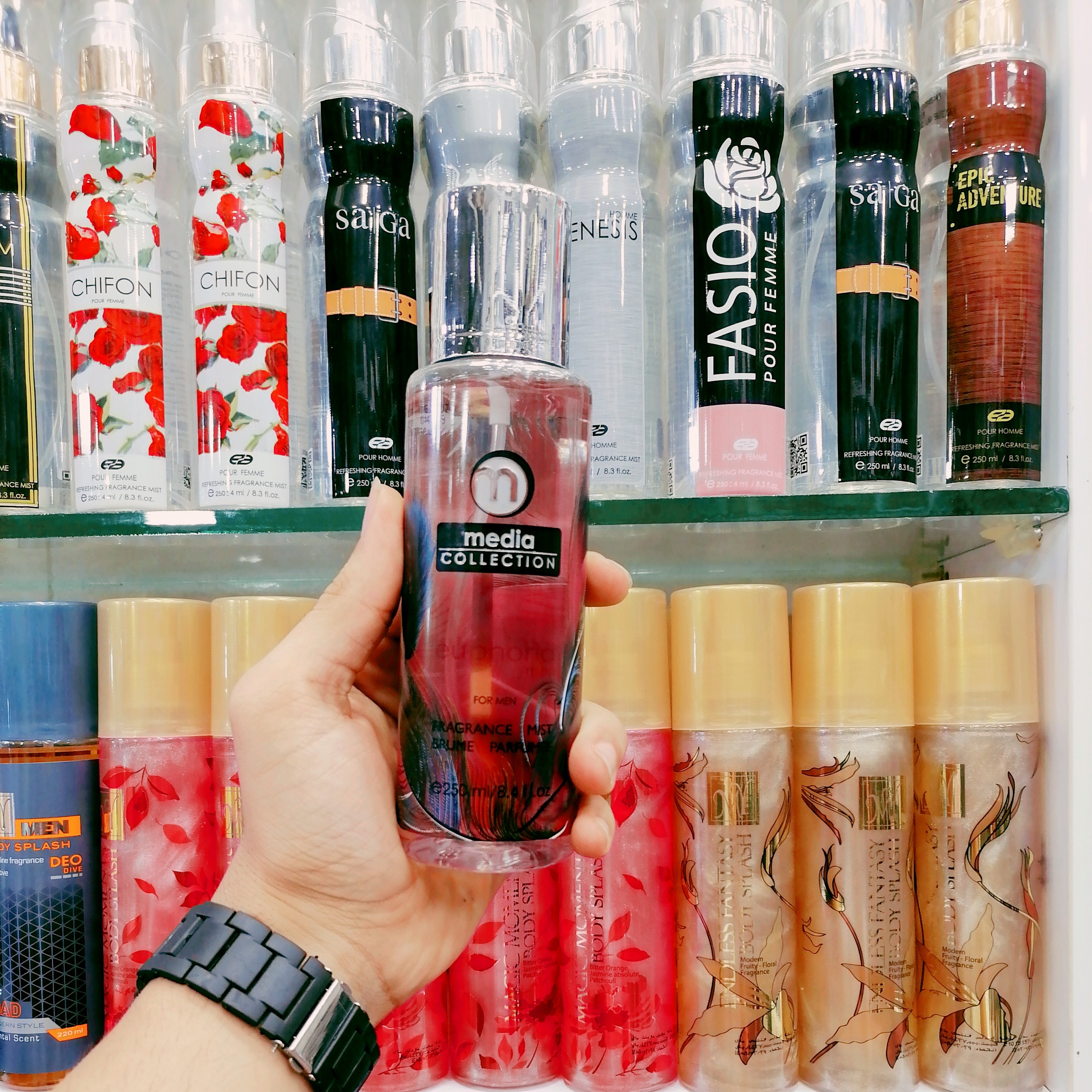 بادی اسپلش ایمفوریا کالوین کلین،ایفوریا 250 میل مردانه 