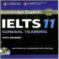 ایلتس کمبریج (11) جنرال IELTS 11 (General Training) - کتاب‌فروشی کوچه کتاب