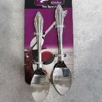 قاشق چای خوری ویکتوریا استیل نگیر 6تایی