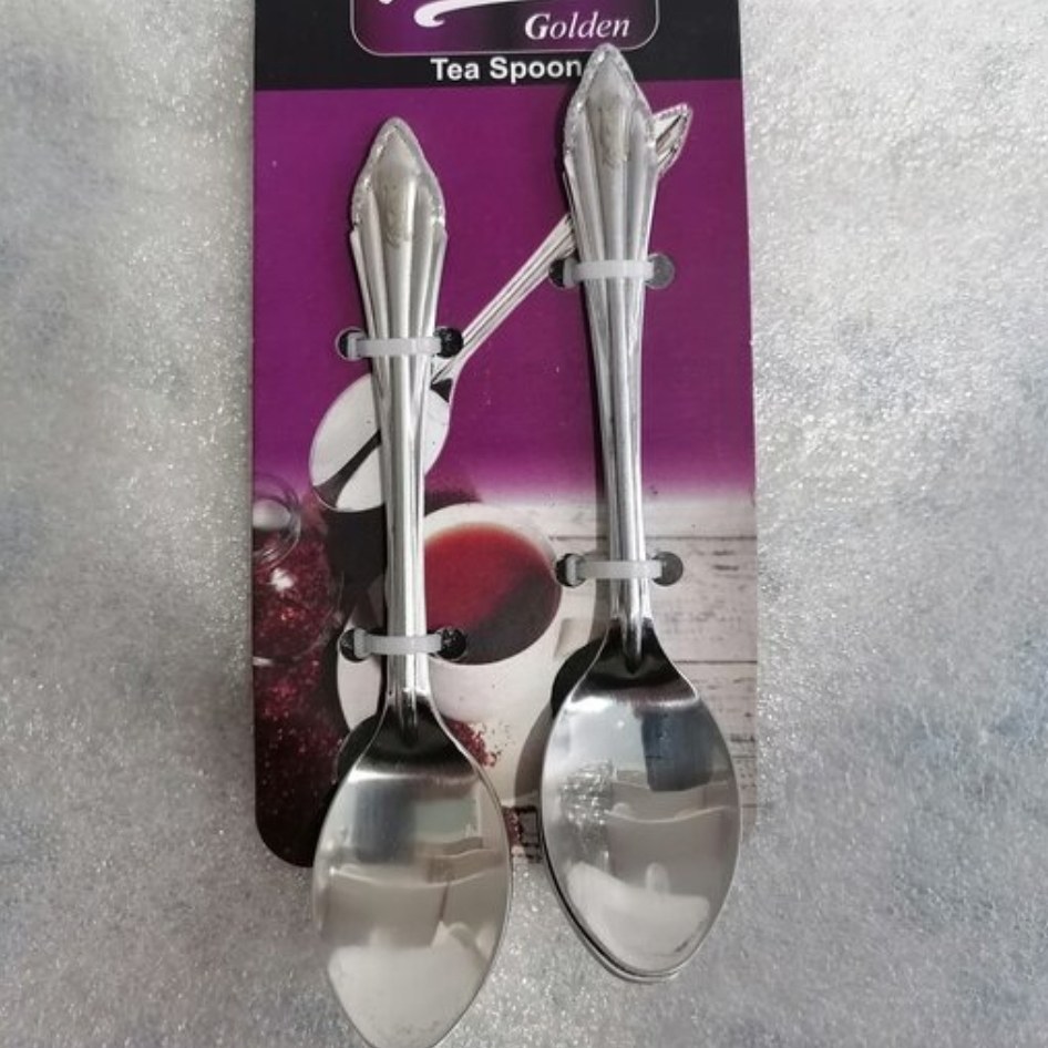 قاشق چای خوری ویکتوریا استیل نگیر 6تایی