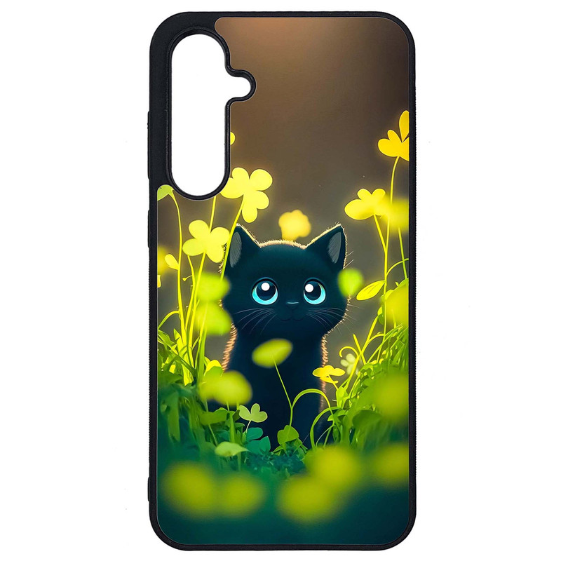 کاور طرح بچه گربه کد G-085 مناسب برای گوشی موبایل سامسونگ Galaxy S23 FE | دیجی قاب دونی