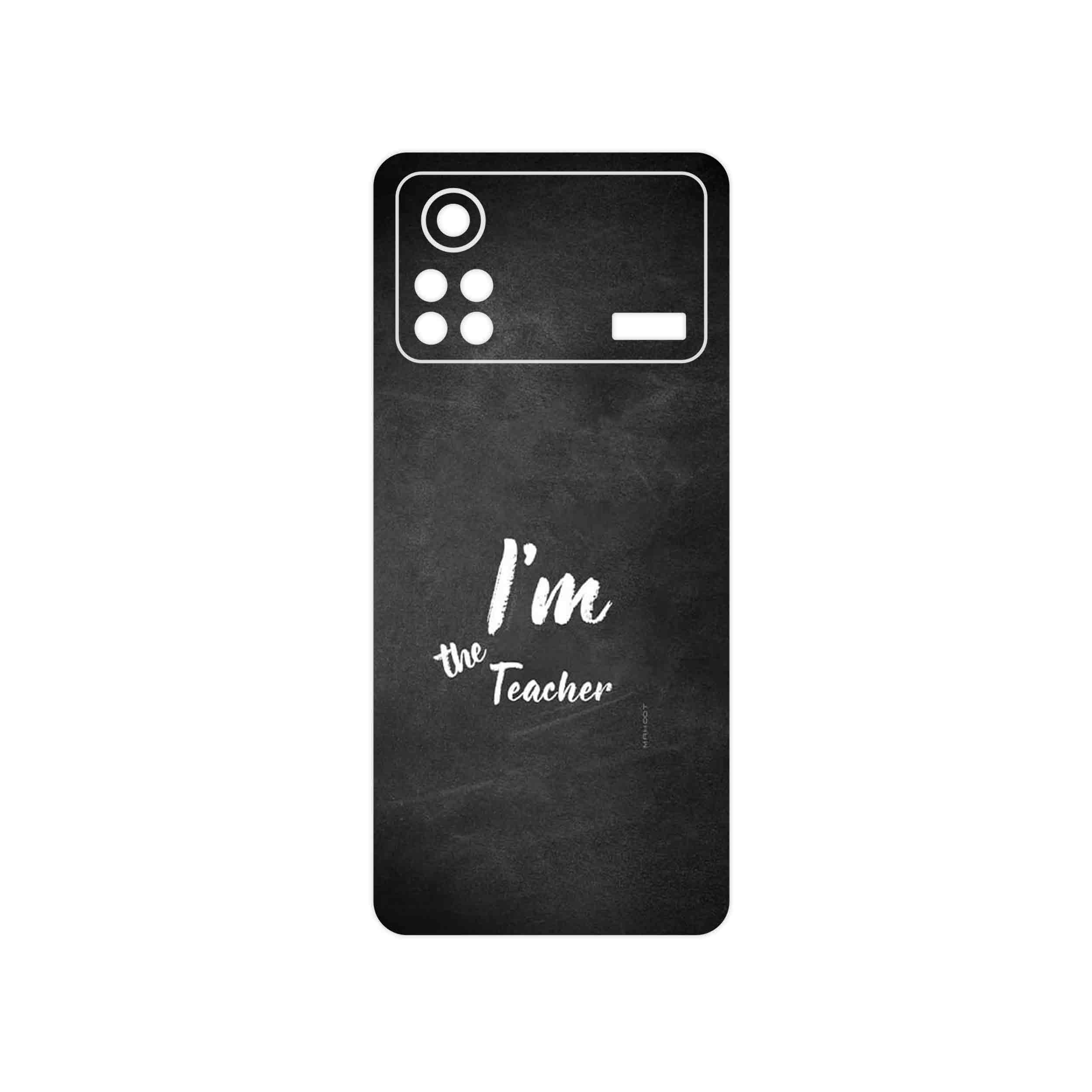برچسب پوششی ماهوت مدل Teacher مناسب برای گوشی موبایل شیائومی Poco X4 Pro 5G