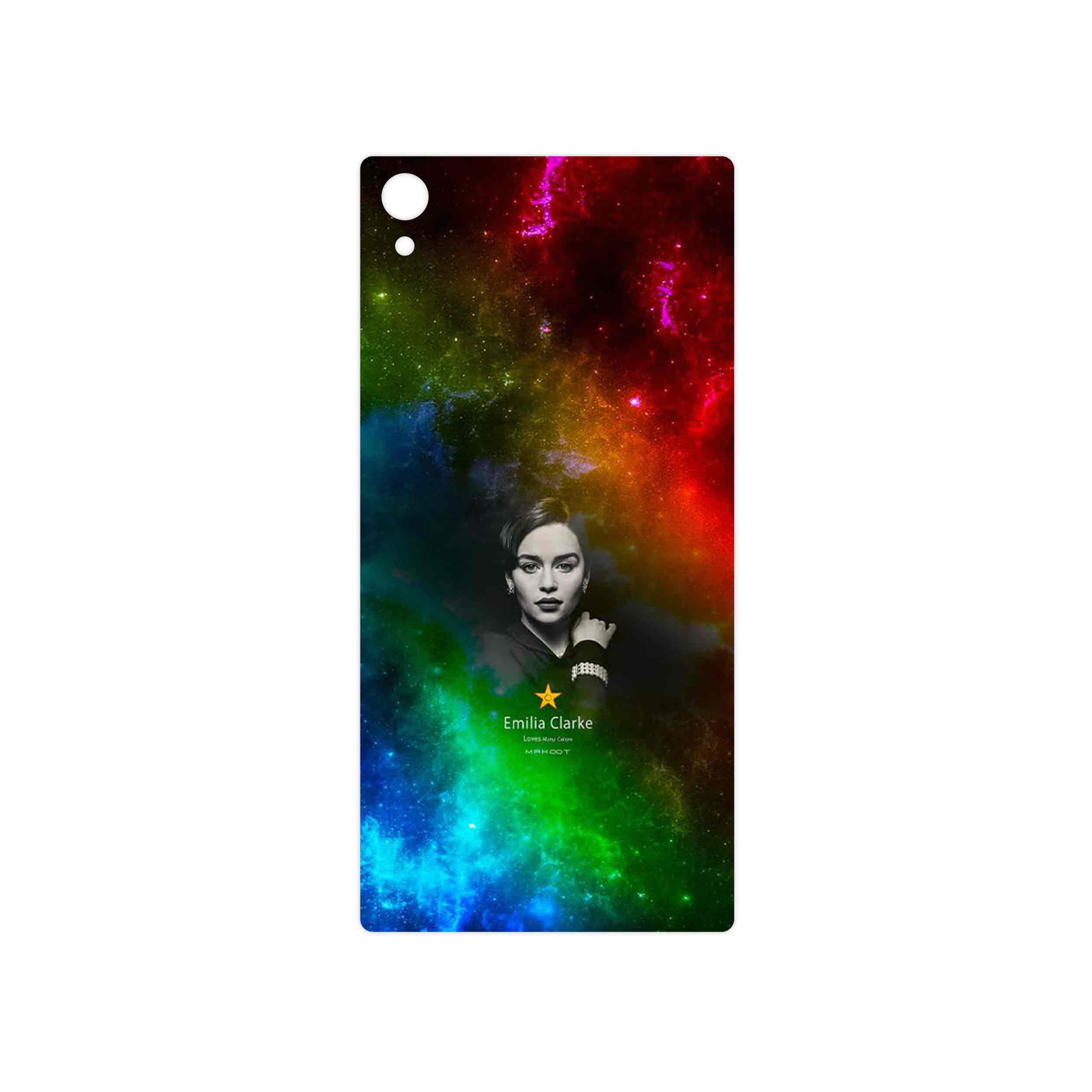 برچسب پوششی ماهوت مدل emilia clarke مناسب برای گوشی موبایل سونی Xperia Z5 Premium