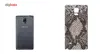 برچسب پوششی ماهوت مدل Cobra-scale Leather مناسب برای گوشی Samsung Note 4