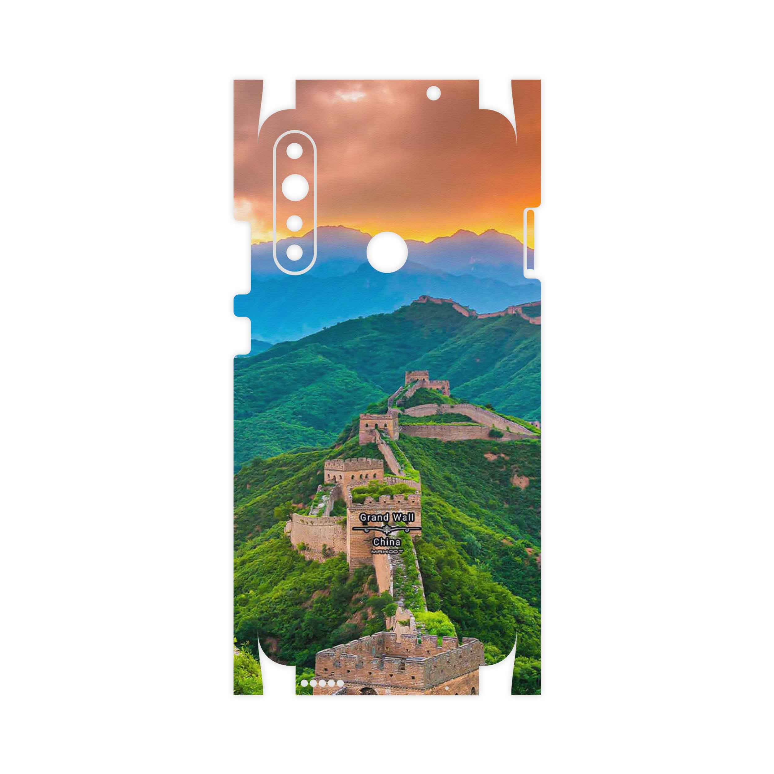 برچسب پوششی ماهوت مدل China Grand Wall-FullSkin مناسب برای گوشی موبایل جی پلاس P10 Plus