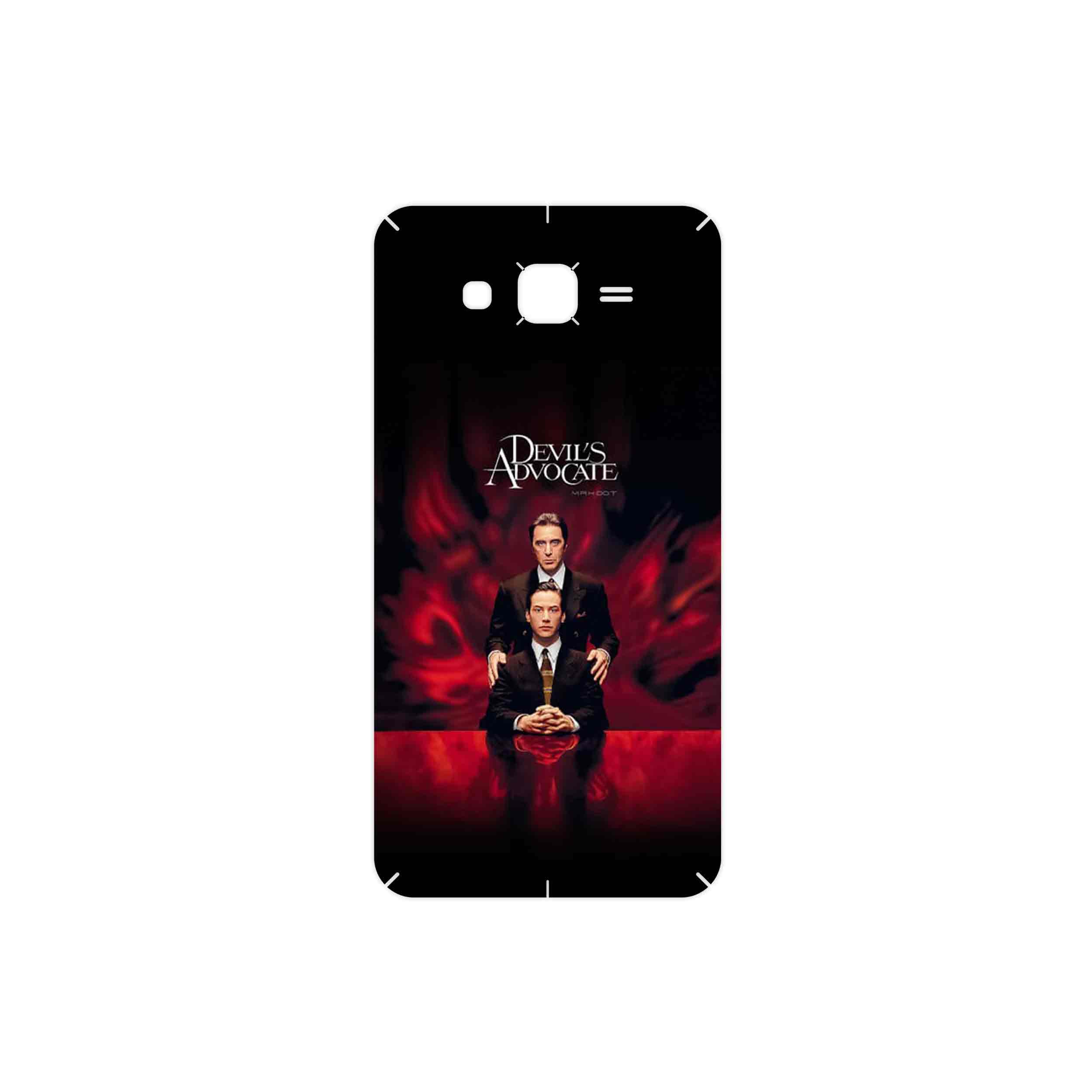 برچسب پوششی ماهوت مدل The Devils Advocate مناسب برای گوشی موبایل سامسونگ Galaxy J7 2015