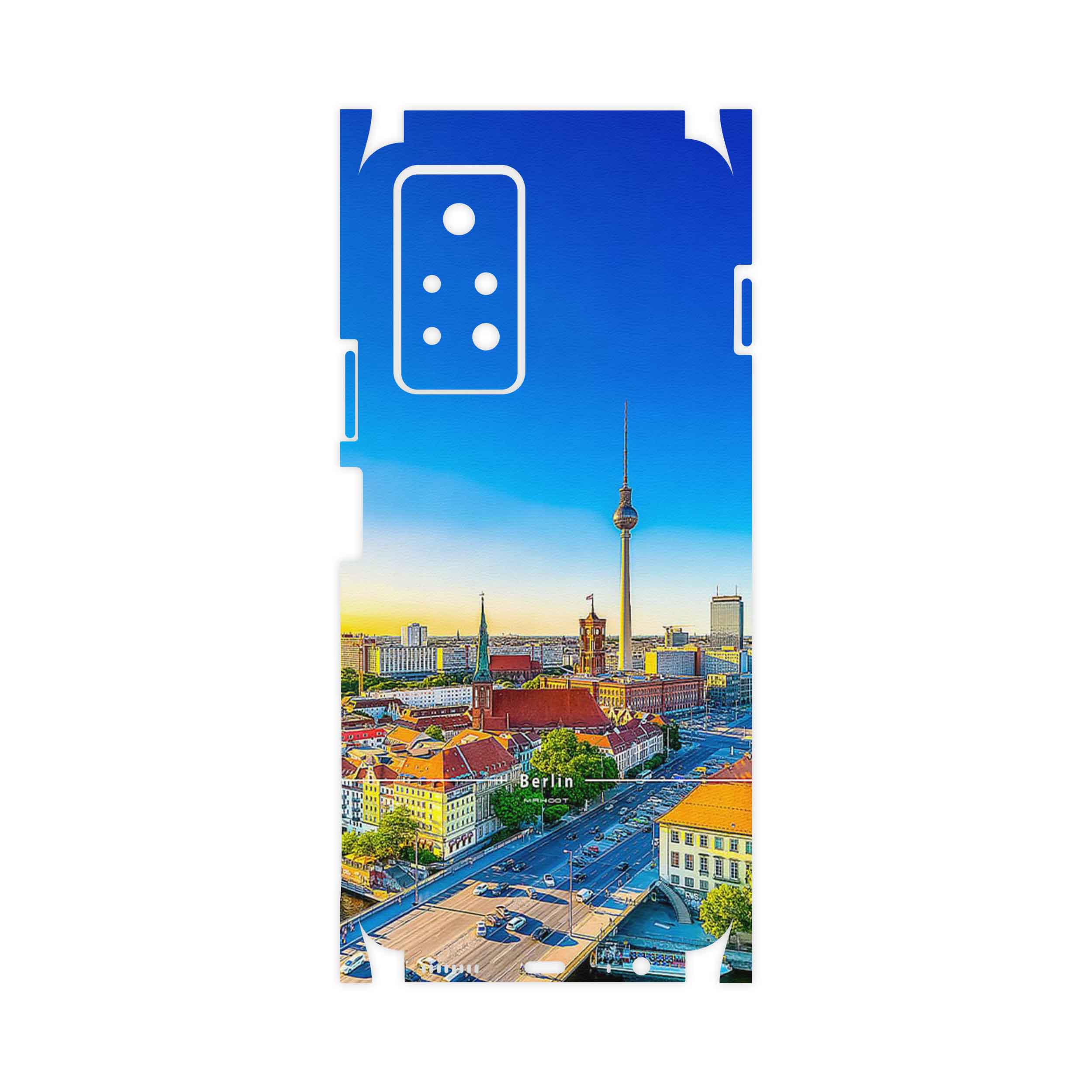برچسب پوششی ماهوت مدل City of Berlin-FullSkin مناسب برای گوشی موبایل اینفینیکس Note 11 Pro