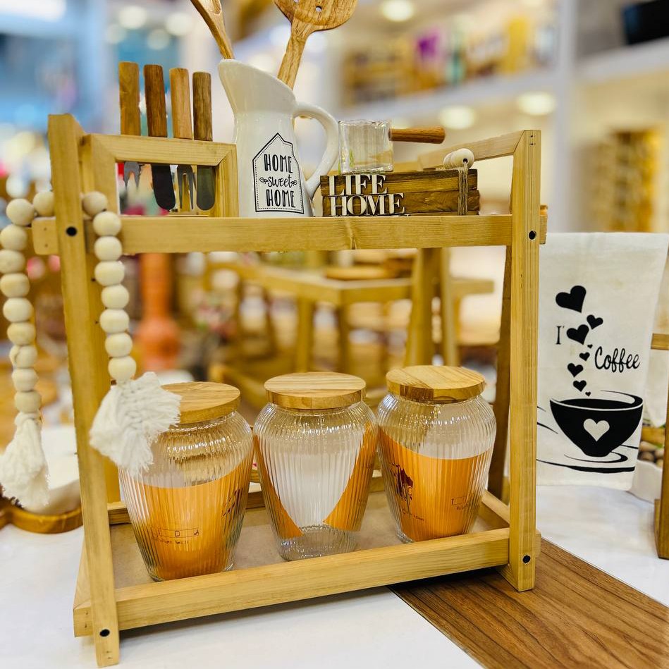 استند مستطیل چوبی، سایز بزرگ 