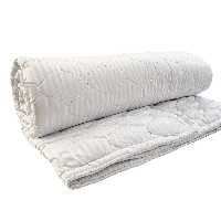 لحاف پشمی میقان،  سایز  یکنفره، تهیه شده از پشم طبیعی گوسفند با رویه ی هتلی   