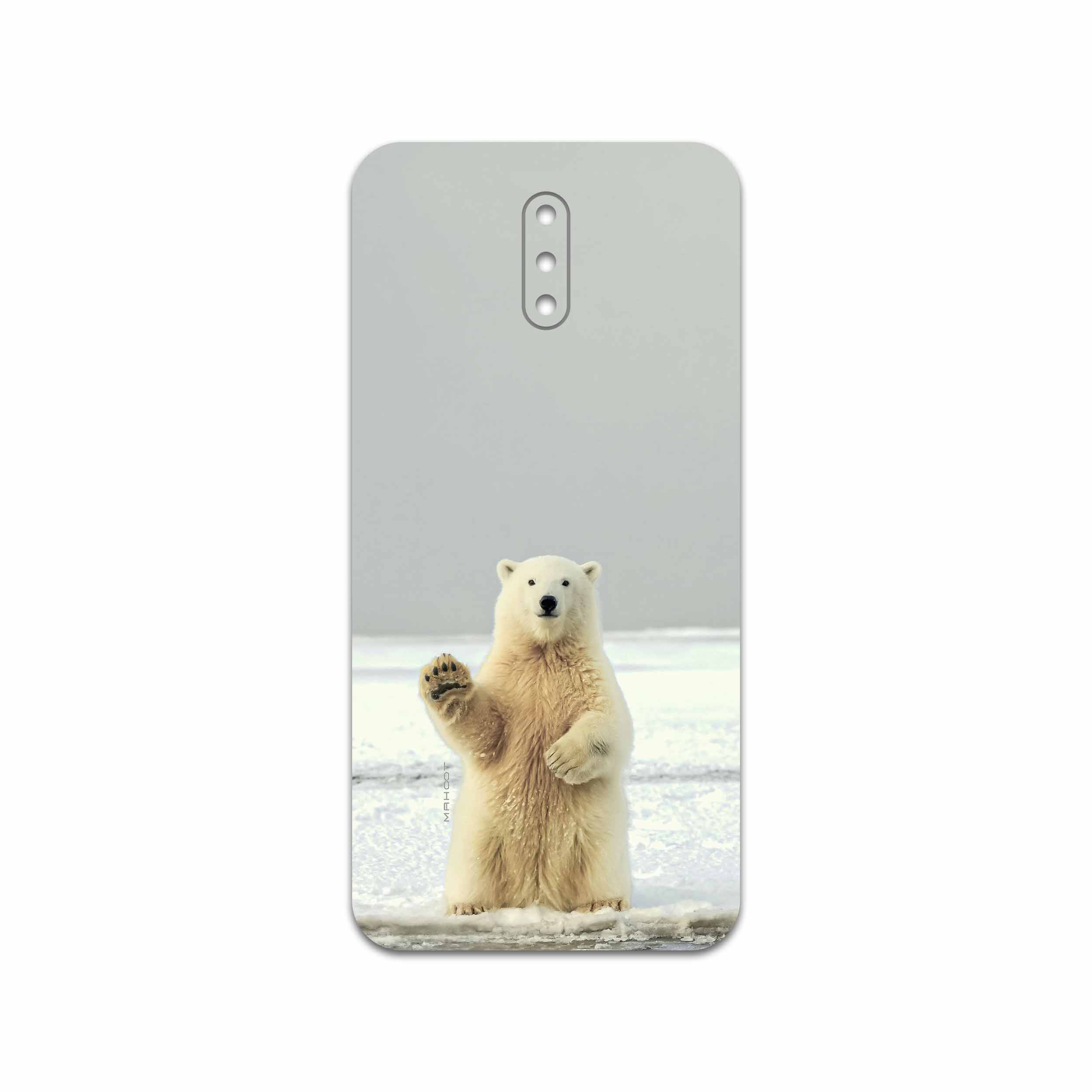 برچسب پوششی ماهوت مدل Polar bear مناسب برای گوشی موبایل نوکیا 2.3