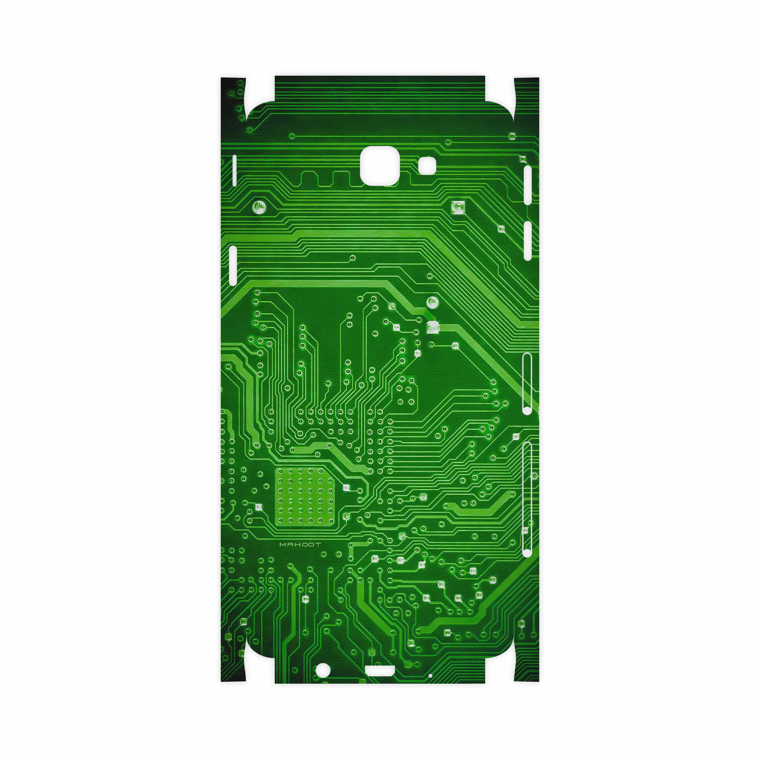 برچسب پوششی ماهوت مدل Green Printed Circuit Board-FullSkin مناسب برای گوشی موبایل سامسونگ Galaxy J5 Prime