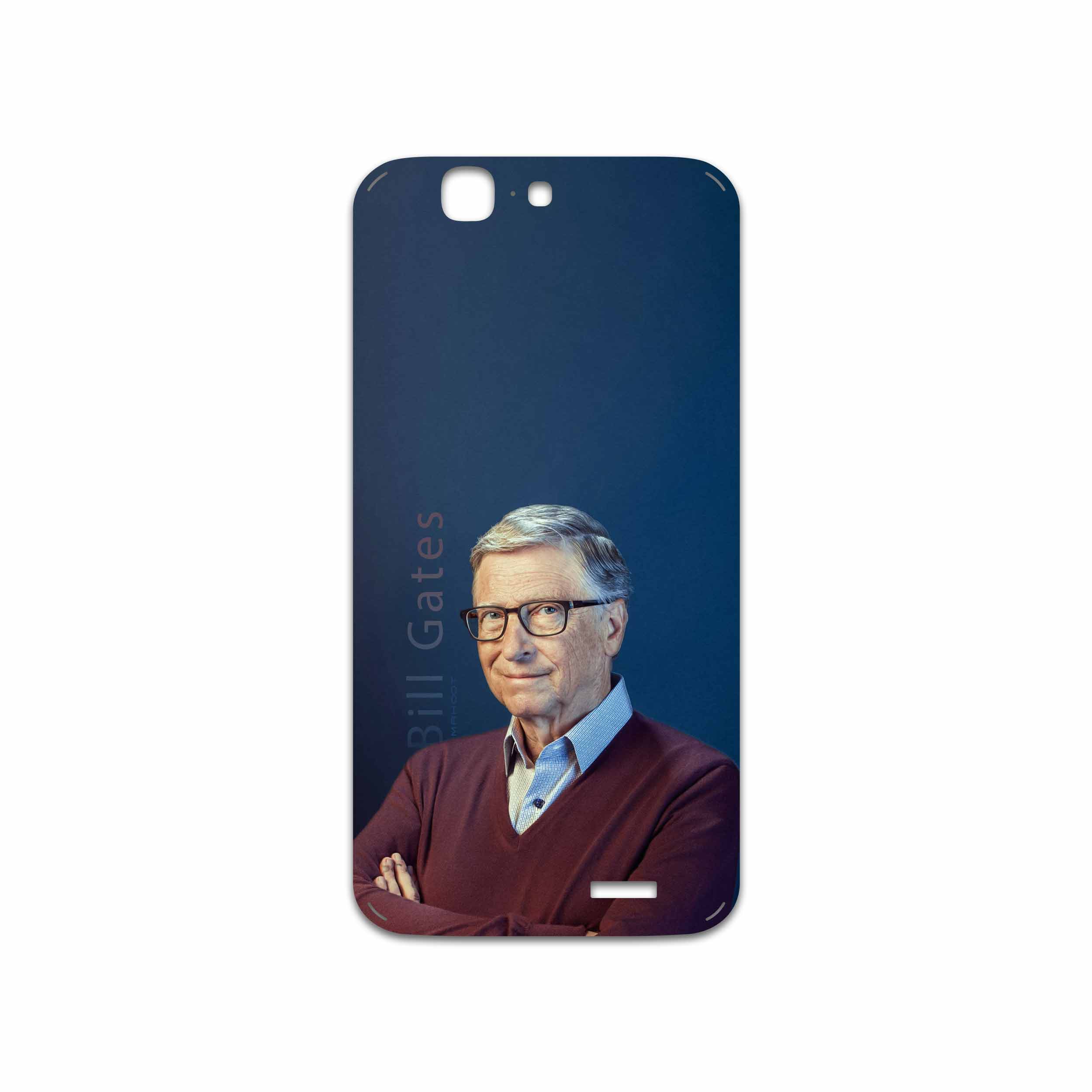 برچسب پوششی ماهوت مدل Bill Gates مناسب برای گوشی موبایل هوآوی Ascend G7