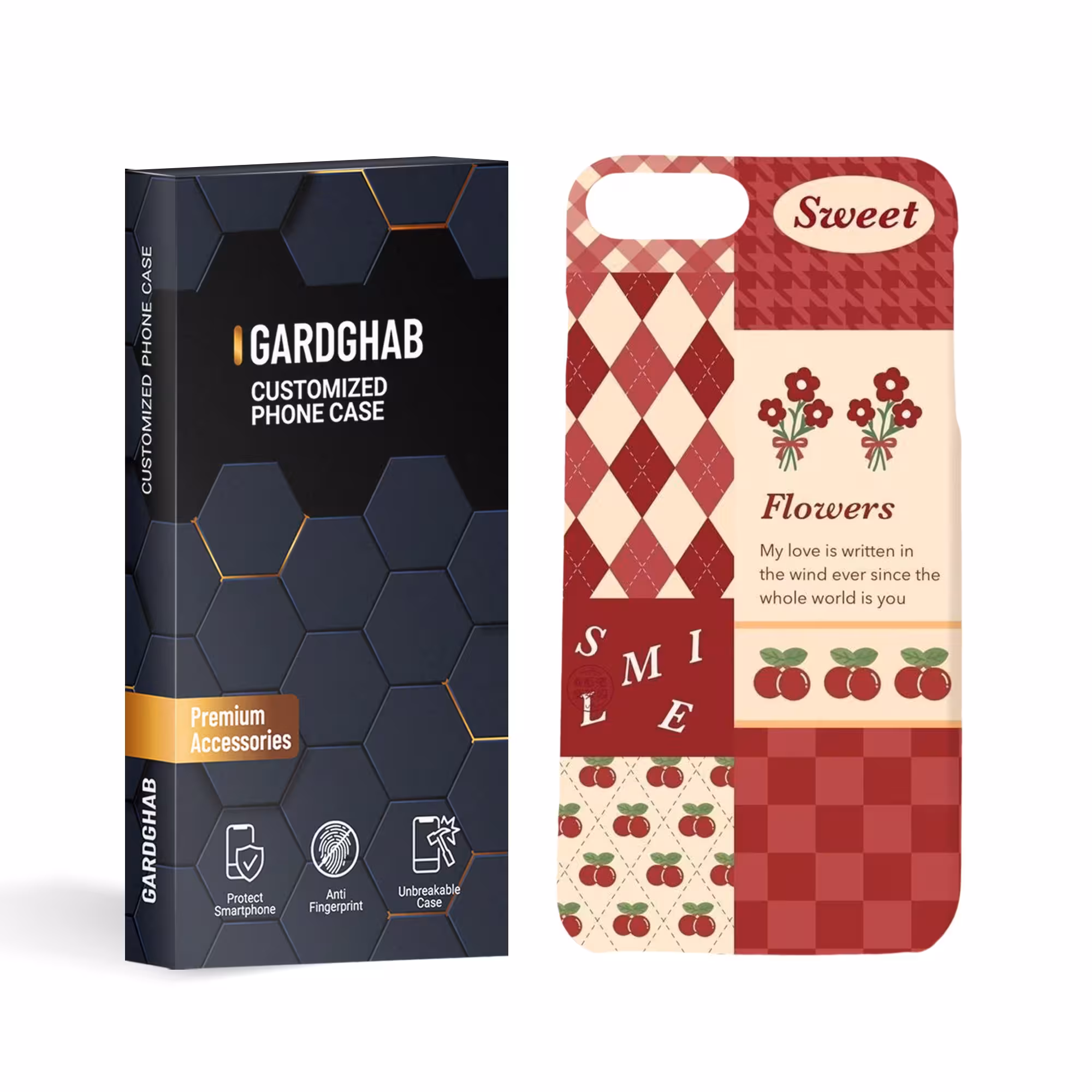 گارد قاب کاور دخترانه مدل g1101 مناسب برای گوشی موبایل آیفون 7plus