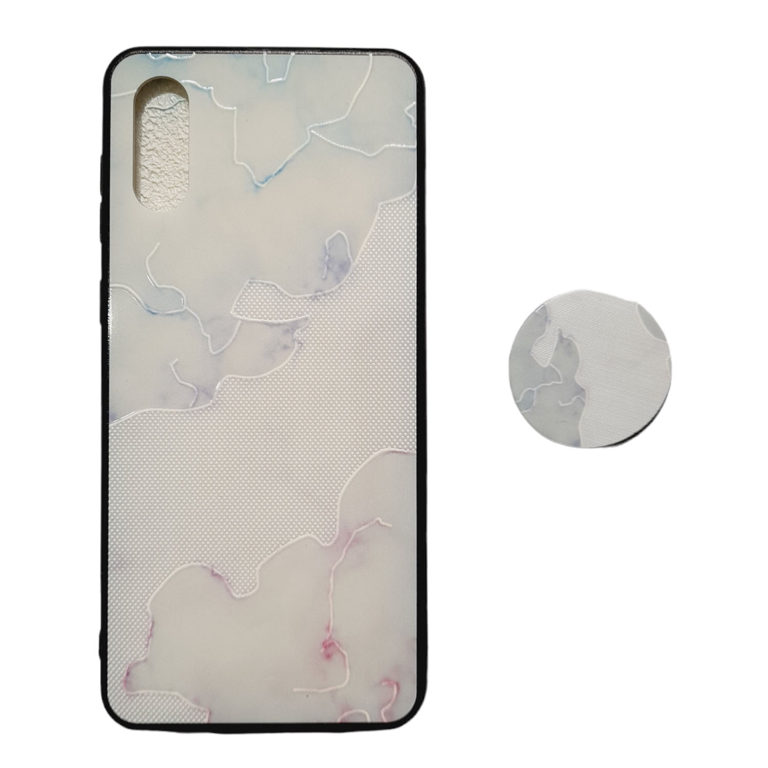 کاور مدل a022 مناسب برای گوشی موبایل سامسونگ Galaxy A02 / A022 به همراه پاپ سوکت