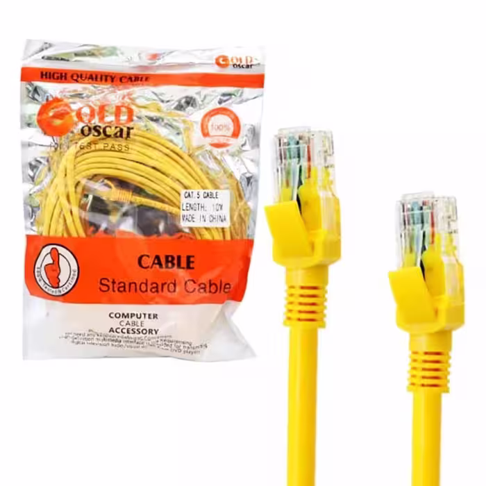 کابل 10 متری شبکه CAT5 اسکار Oscar