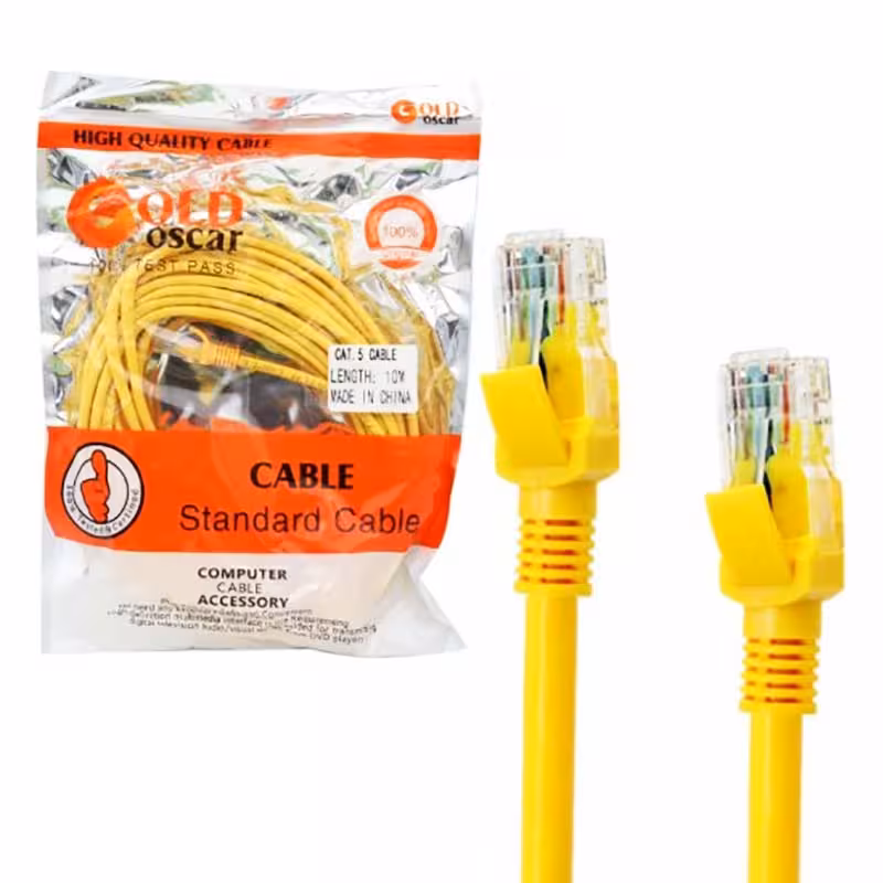 کابل 10 متری شبکه CAT5 اسکار Oscar